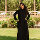 Black Plisse Dress