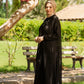 Black Plisse Dress