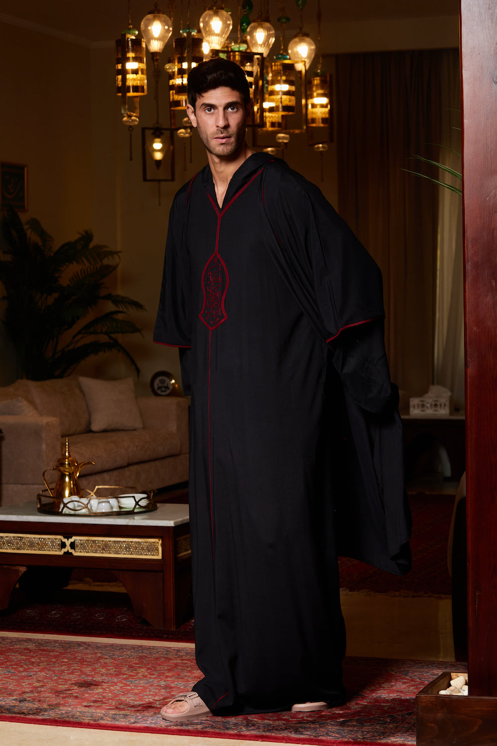 Akad Black Unisex Kaftan