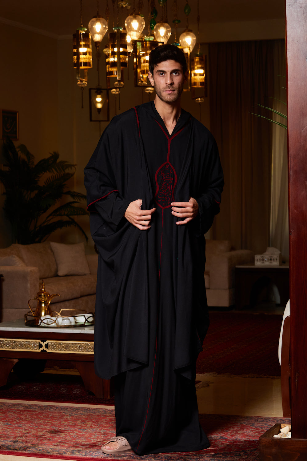 Akad Black Unisex Kaftan