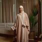 The Cashmere Kaftan (White Details)