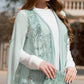 Lumière Kaftan in Mint