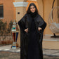 All Black Tabarka Cape