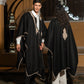 Tuareg Unisex Cape in Black