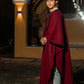 Tuareg Unisex Cape in Red