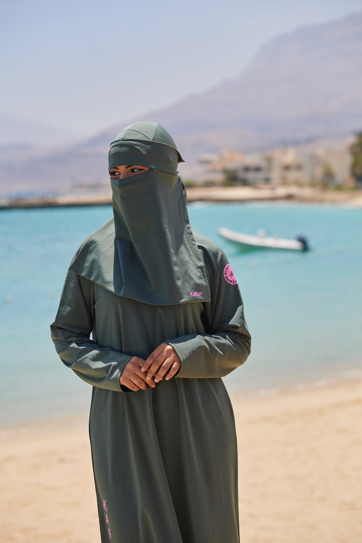 The Olive Niqab Burkini DRESS