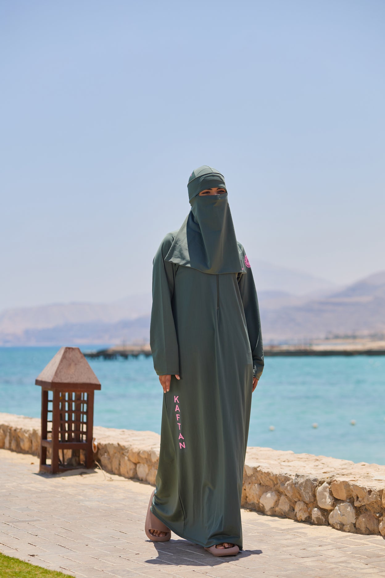 The Olive Niqab Burkini DRESS