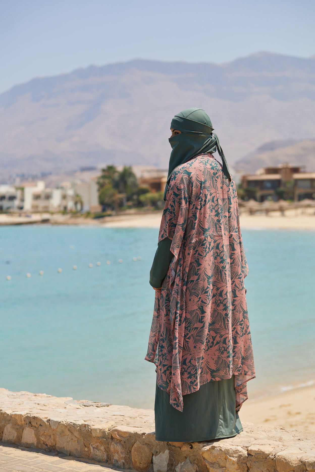 The Olive Niqab Burkini DRESS