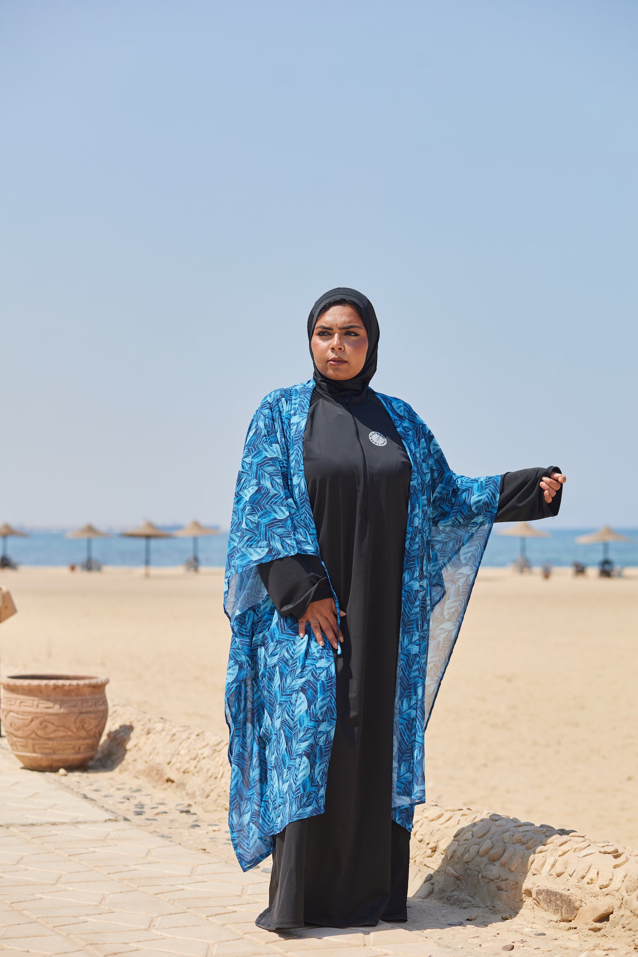 The Black Niqab Burkini DRESS