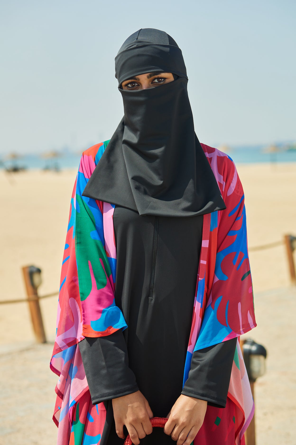 The Black Niqab Burkini DRESS