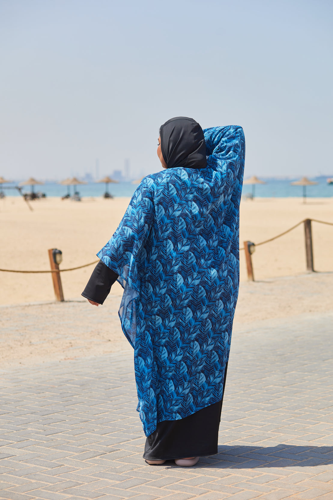 The Blue Leaf Kaftan Cache